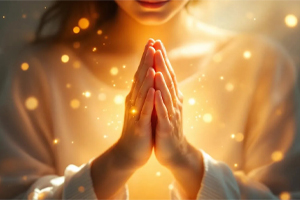 your mind’s eye before praying